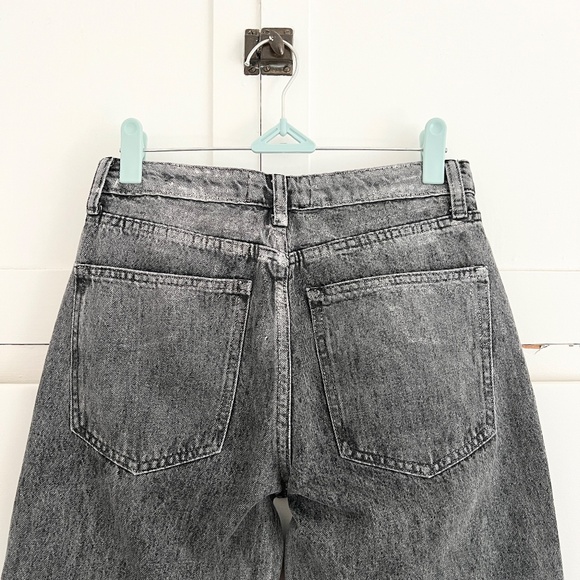 Benaar LA Metallic Gray High-Rise Jeans Size 26 / XS - Picture 5 of 7
